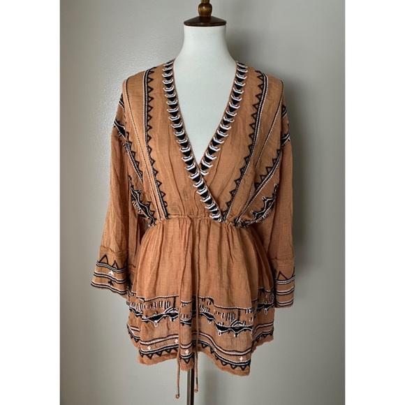 Free People Saffron Embroidered Tunic - Picture 10 of 16